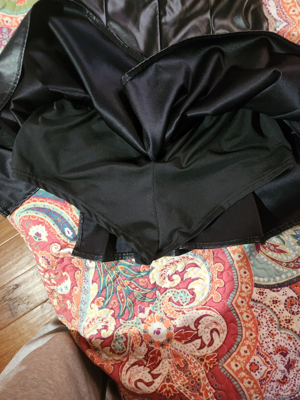 Nwot Black Faux Leather Mini Dress with Buckle Halter - Picture 6 of 9